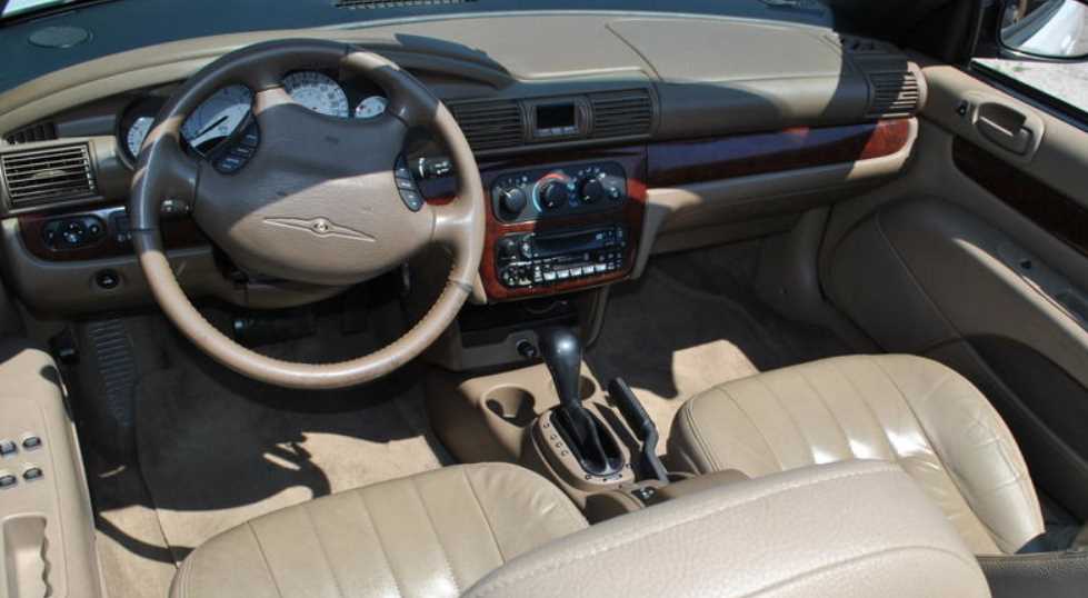 2022 Chrysler Sebring Convertible Interior