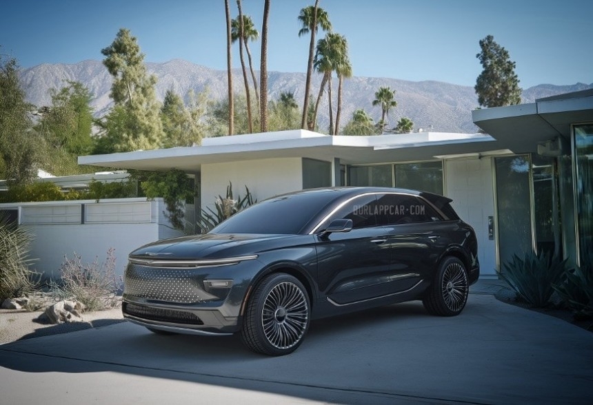 2026 Chrysler Airflow Electric SUV Digitally Brings The Brand Into A  2026 Chrysler Airflow Electric SUV Digitally Brings The Brand Into A