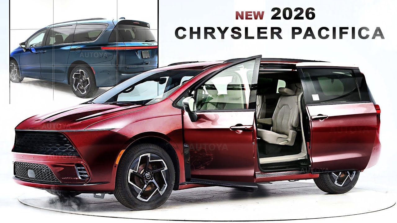 2026 Chrysler Pacifica Digitally Tries To Keep The Minivan Crown Shows  2026 Chrysler Pacifica Digitally Tries To Keep The Minivan Crown Shows